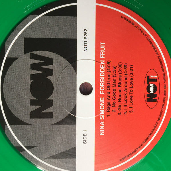 Nina Simone : Forbidden Fruit (LP, Album, RE, Gre)