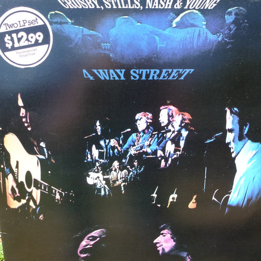 Crosby, Stills, Nash & Young : 4 Way Street (2xLP, Album, RE)