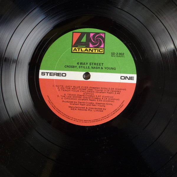 Crosby, Stills, Nash & Young : 4 Way Street (2xLP, Album, RE)