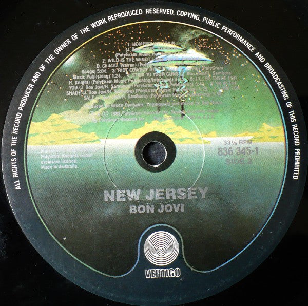 Bon Jovi : New Jersey (LP, Album)
