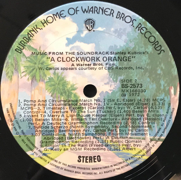 Various : Stanley Kubrick's A Clockwork Orange (LP, Album, RE)