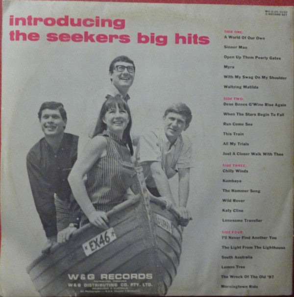 The Seekers : Introducing The Seekers Big Hits (2xLP, Album, Comp, Mono)