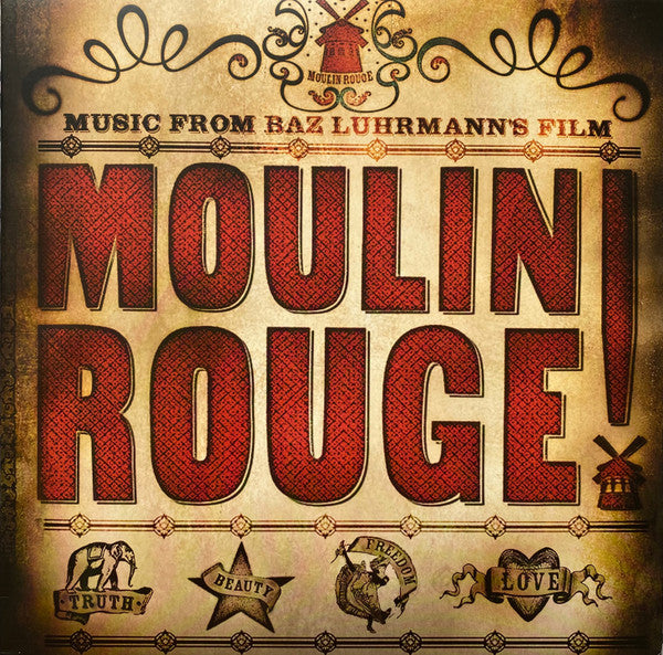 Various : Moulin Rouge (Music From Baz Luhrmann's Film) (2xLP, Album, RE)