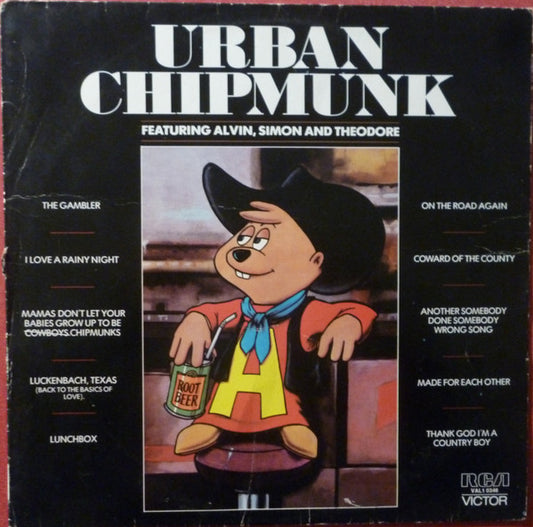 The Chipmunks : Urban Chipmunk (LP, Album)