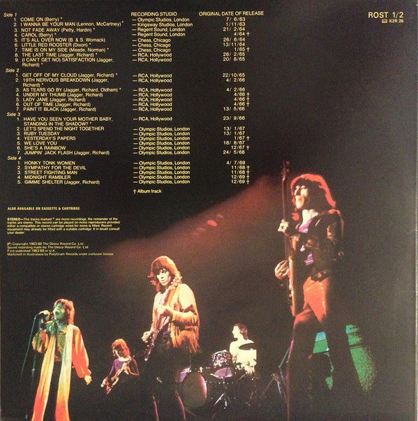The Rolling Stones : Rolled Gold - The Very Best Of The Rolling Stones (2xLP, Comp, Mono, RE, Gat)