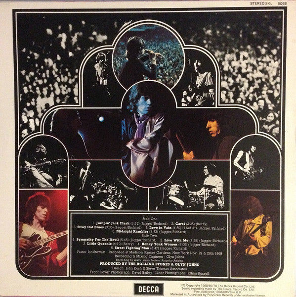 The Rolling Stones : Get Yer Ya-Ya's Out! - The Rolling Stones In Concert (LP, Album, RE)