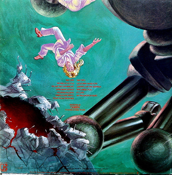 Queen : News Of The World (LP, Album, Gat)