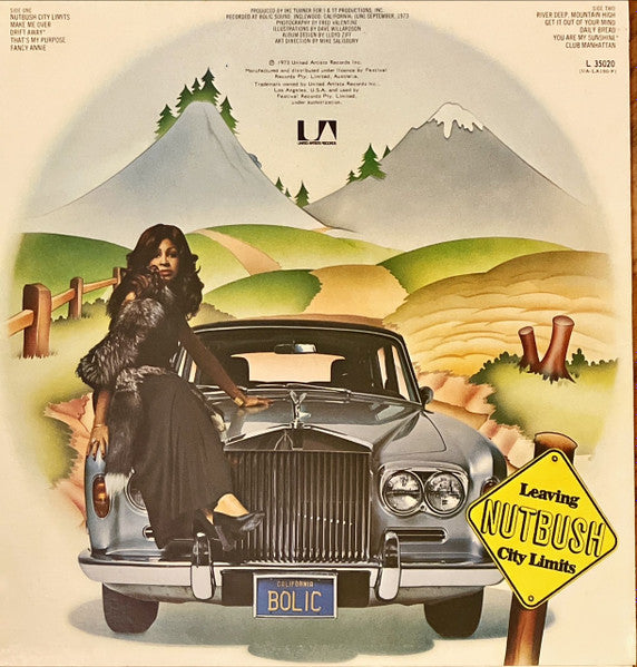 Ike & Tina Turner : Nutbush City Limits (LP, Album)
