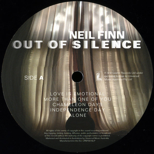 Neil Finn : Out Of Silence (LP, Album)