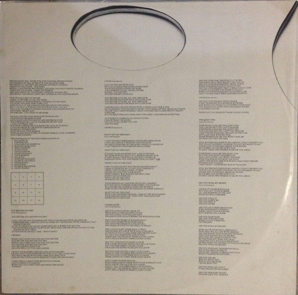 The Who : Face Dances (LP, Album, Aus)