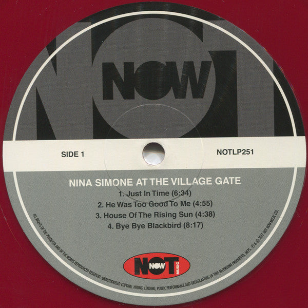 Nina Simone : At The Village Gate (LP, Album, RE, Pur)