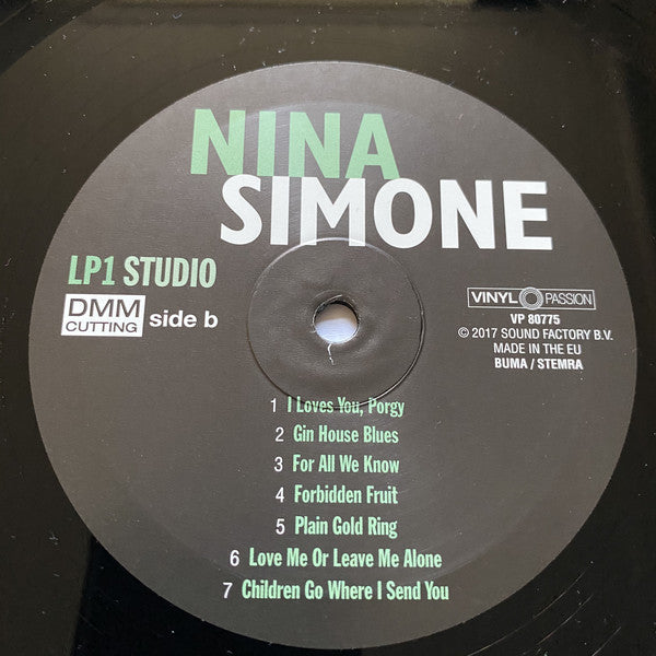 Nina Simone : The Best Studio & Live Recordings (2xLP, Comp, Ltd, Unofficial, 180)