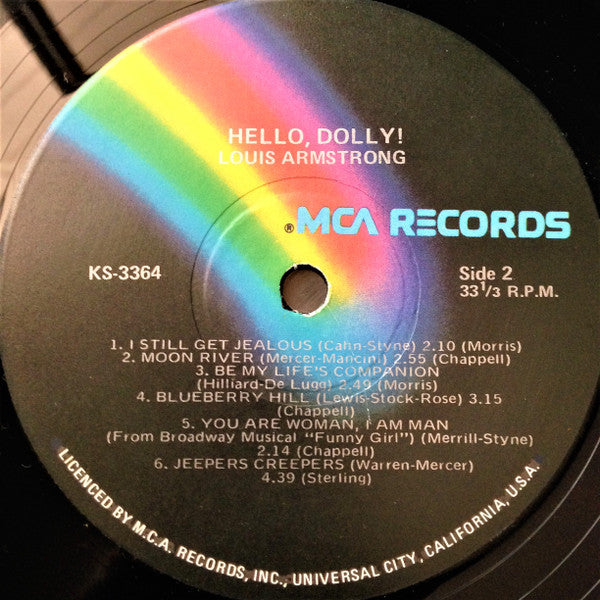 Louis Armstrong : Hello, Dolly! (LP, Album, RE)
