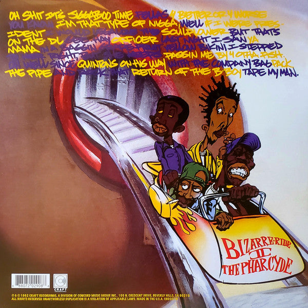 The Pharcyde : Bizarre Ride II The Pharcyde (LP, Yel + LP, Blu + Album, RE, RM)