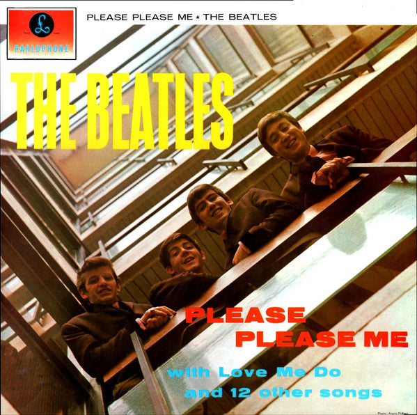 The Beatles : Please Please Me (LP, Album, RE, RP)