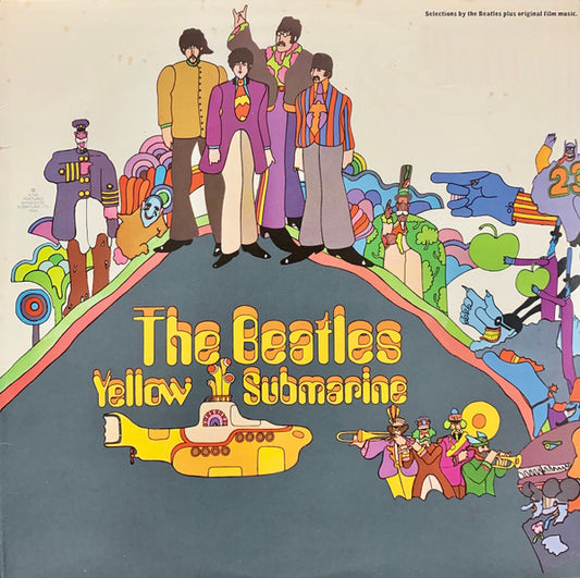 The Beatles : Yellow Submarine (LP, Album, Win)