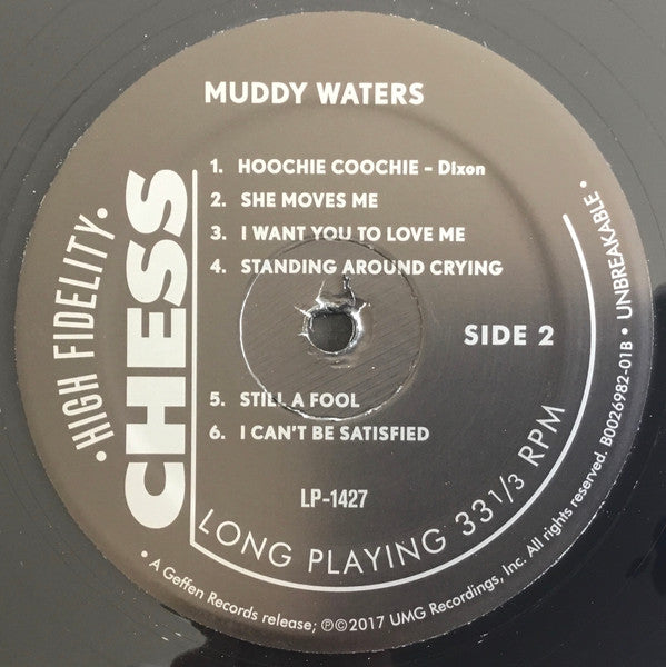 Muddy Waters : The Best Of Muddy Waters (LP, Comp, Mono, RE, 60t)