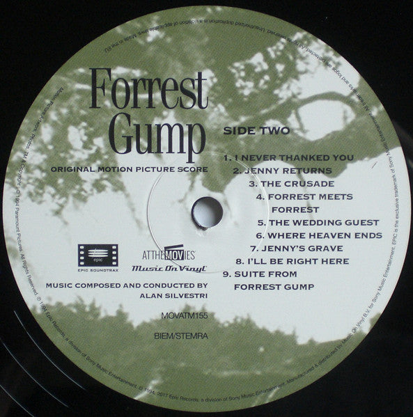 Alan Silvestri : Forrest Gump (Original Motion Picture Score) (LP, Album)