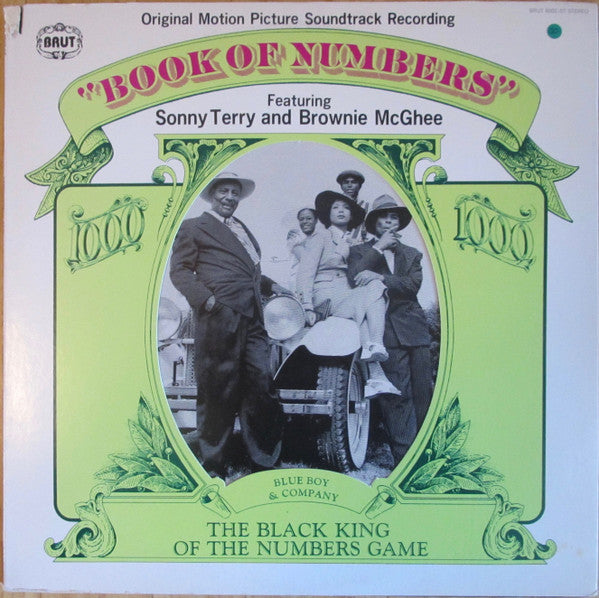 Sonny Terry & Brownie McGhee : Book Of Numbers Original Motion Picture Soundtrack Recording (LP, Album, Mon)
