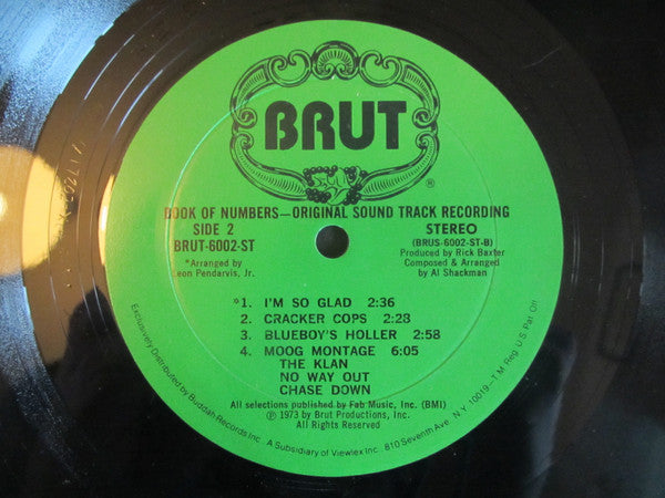 Sonny Terry & Brownie McGhee : Book Of Numbers Original Motion Picture Soundtrack Recording (LP, Album, Mon)