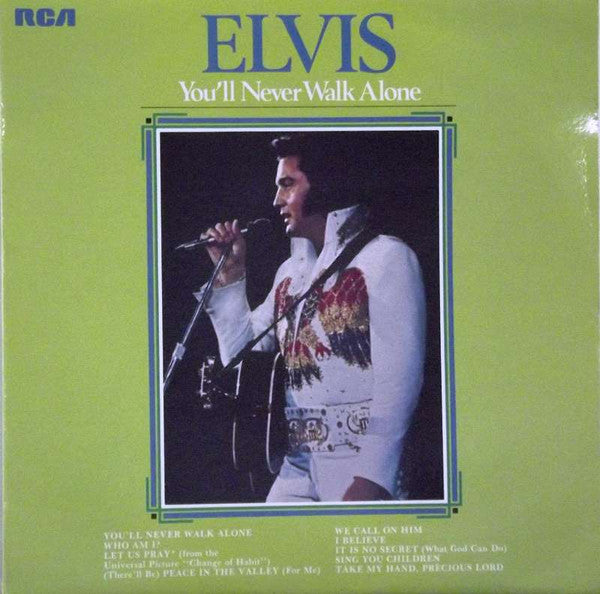 Elvis Presley : You'll Never Walk Alone (LP, Album, Comp)