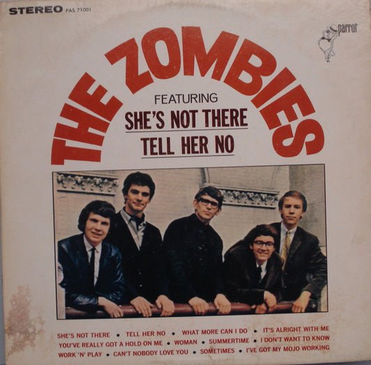 The Zombies : The Zombies (LP, Album, Glo)