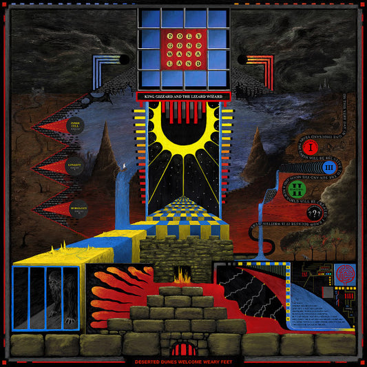 King Gizzard And The Lizard Wizard : Polygondwanaland (LP, Album, Dlx, Ltd, TEC)