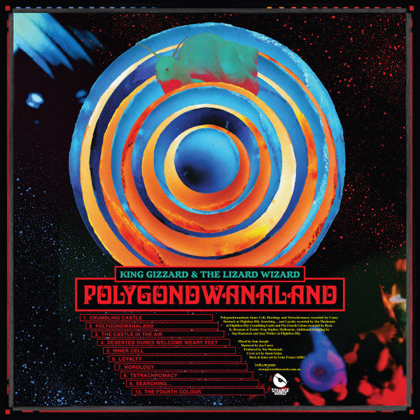 King Gizzard And The Lizard Wizard : Polygondwanaland (LP, Album, Dlx, Ltd, TEC)