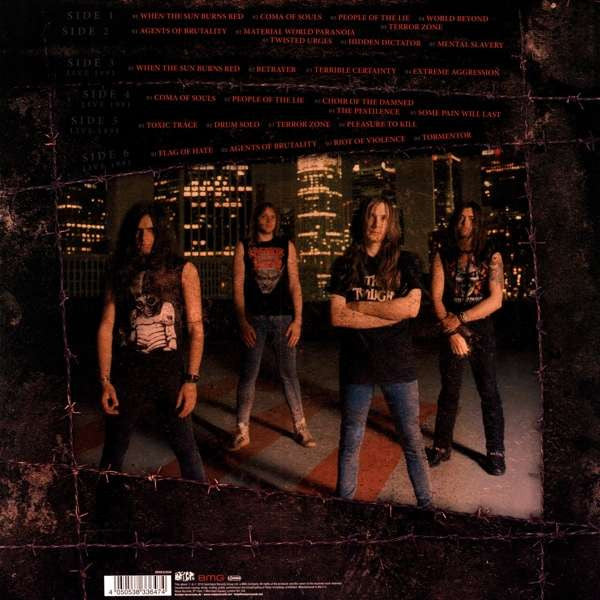 Kreator : Coma Of Souls (LP, Album, RE, RM, Red + 2xLP, Red)
