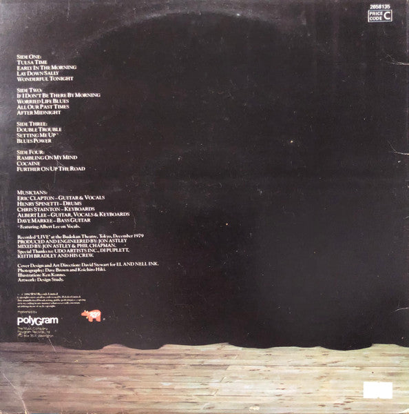 Eric Clapton : Just One Night (2xLP, Album)