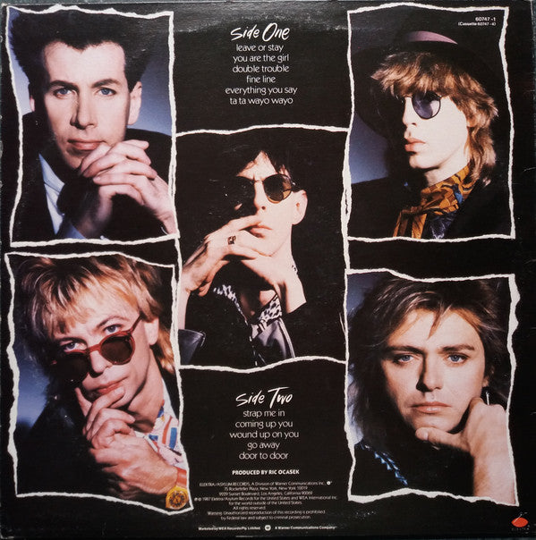 The Cars : Door To Door (LP, Album)