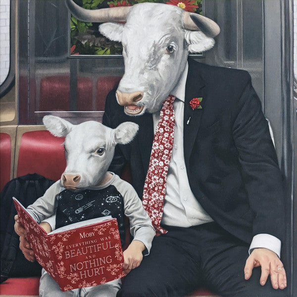 Moby : Everything Was Beautiful, And Nothing Hurt (2xLP, Album)