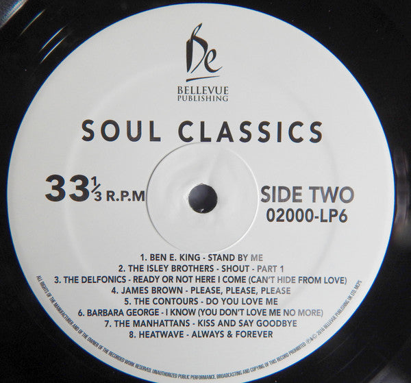 Various : Soul Classics (LP, Comp)