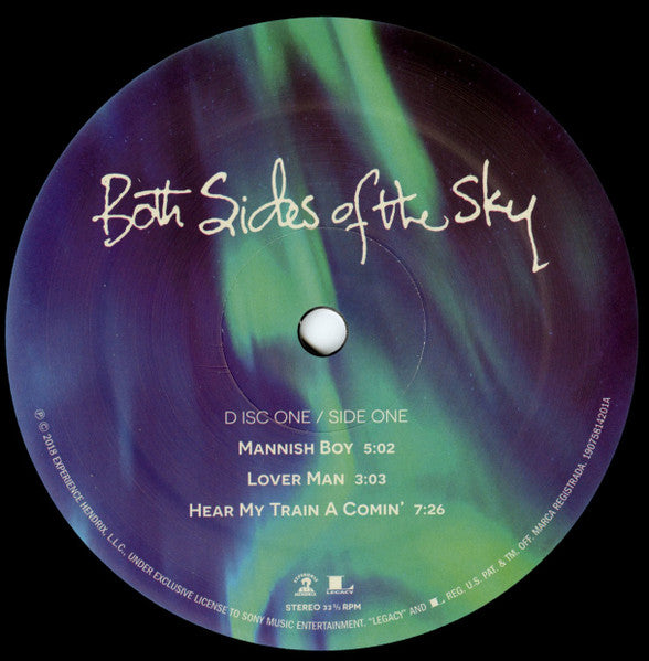 Jimi Hendrix : Both Sides Of The Sky (2xLP, Album, 180)