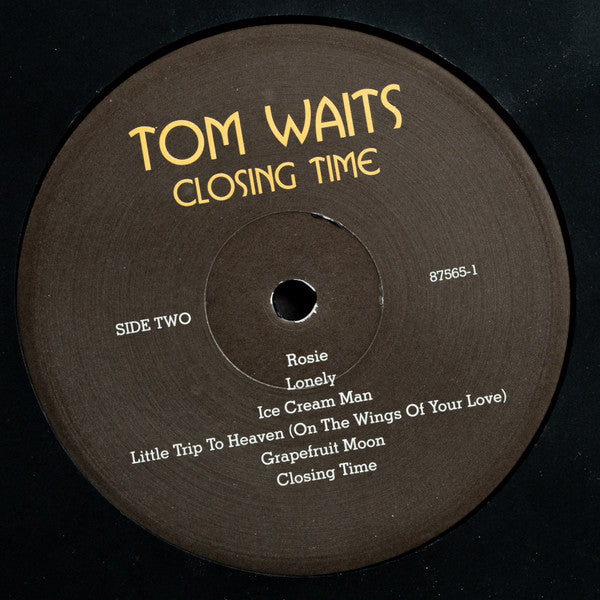 Tom Waits : Closing Time (LP, Album, RE, RM, 180)