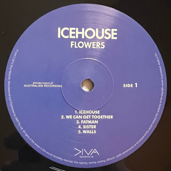 Flowers (4) : Icehouse (LP, Album, RE, RM, Gat)