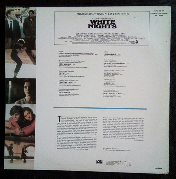 Various : White Nights: Original Motion Picture Soundtrack (LP, Album)