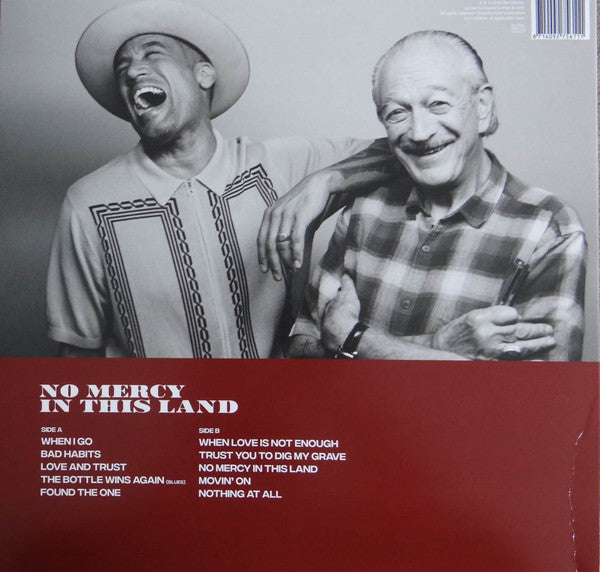 Ben Harper And Charlie Musselwhite : No Mercy In This Land (LP, Album, Blu)