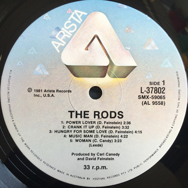 The Rods : The Rods (LP, Album)