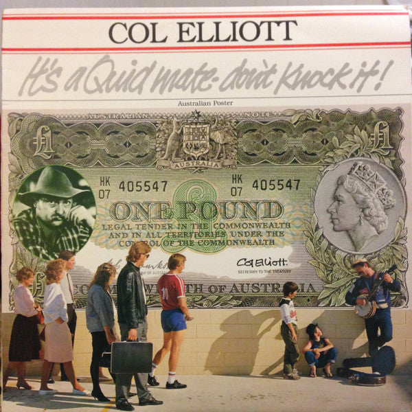 Col Elliott : It's A Quid Mate - Don't Knock It (LP, Album)