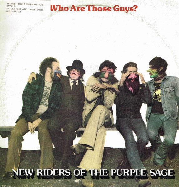 New Riders Of The Purple Sage : Who Are Those Guys? (LP, Album)