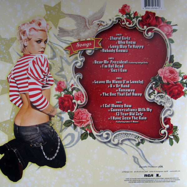 P!nk : I'm Not Dead (2xLP, Album, Ltd, RE, Pin)