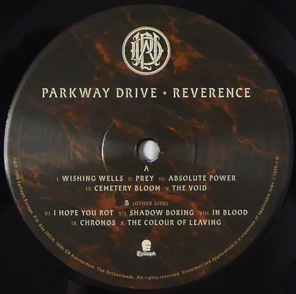 Parkway Drive : Reverence (LP, Album)