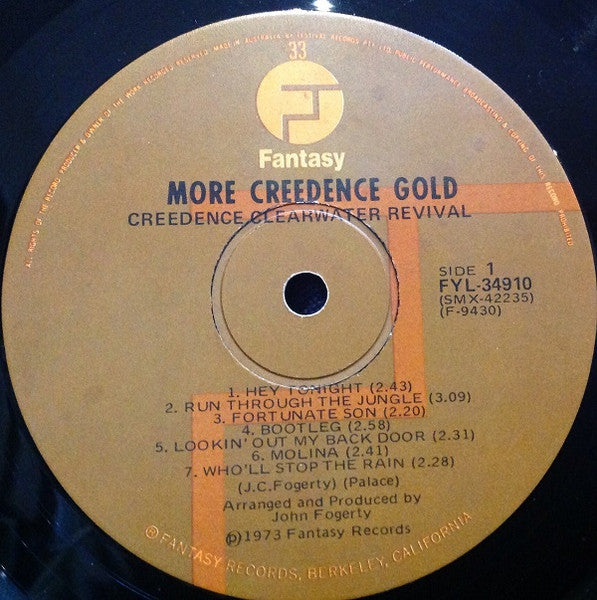 Creedence Clearwater Revival : More Creedence Gold (LP, Comp)