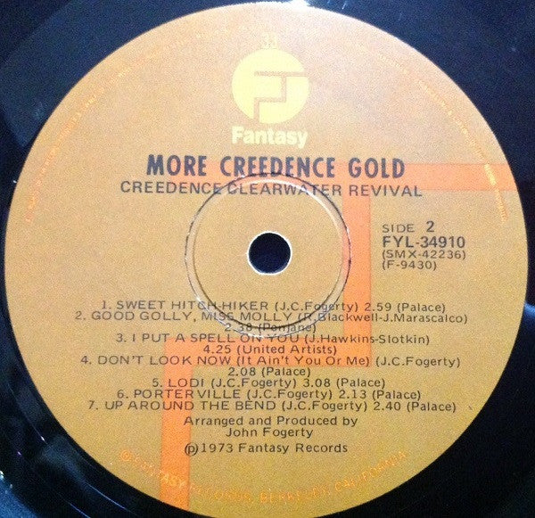 Creedence Clearwater Revival : More Creedence Gold (LP, Comp)