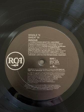 Various : Wiggle 'n' Sweat '91 (LP, Album, Comp)