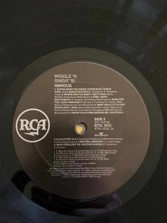 Various : Wiggle 'n' Sweat '91 (LP, Album, Comp)