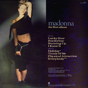 Madonna : The First Album (LP, Album, RE)
