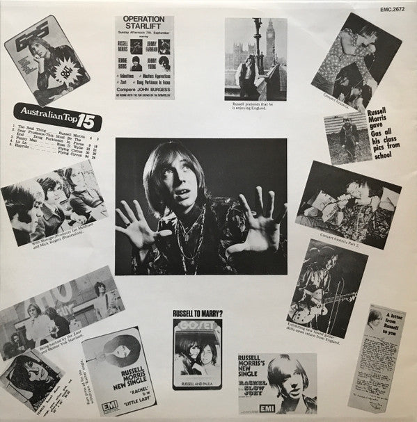 Russell Morris : Retrospective (LP, Comp)