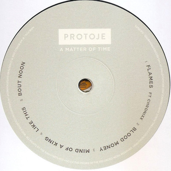 Protoje : A Matter Of Time (LP, Album)